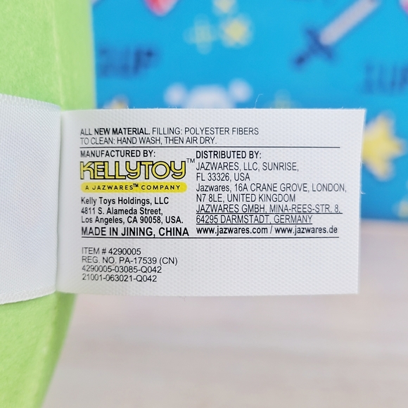 Squishmallow Samuel the Scarecrow 8" UltraSoft Harvest Squad Toy Plush NWT - Picture 4 of 6